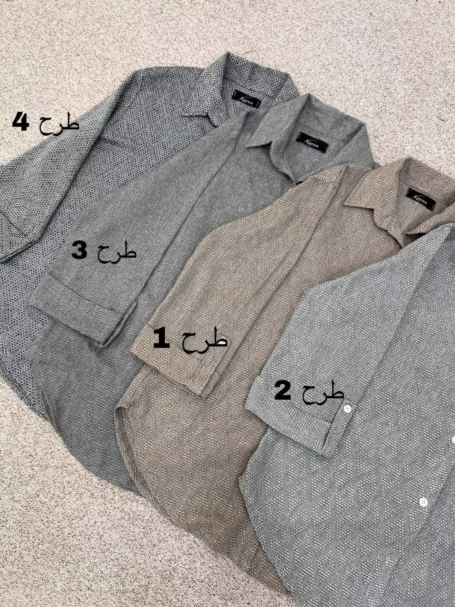 مانتو شومیزی ژالین